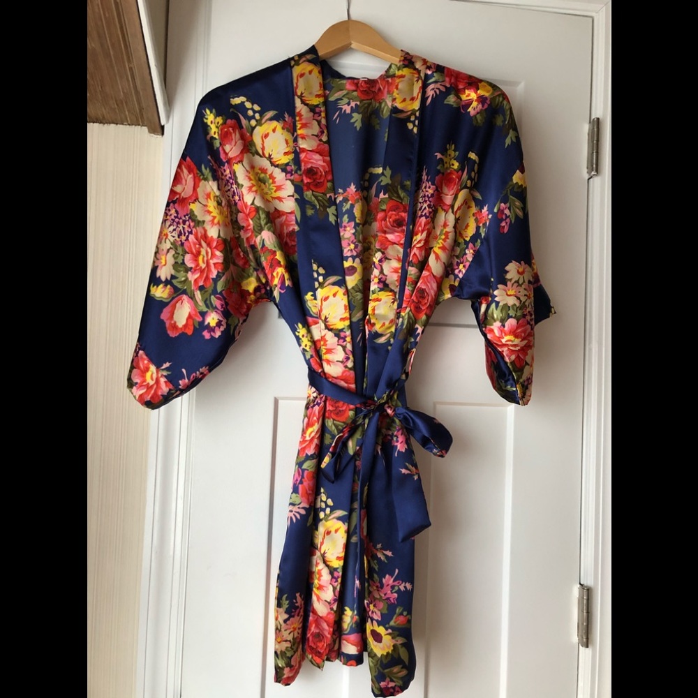 Floral Getting Ready Robe